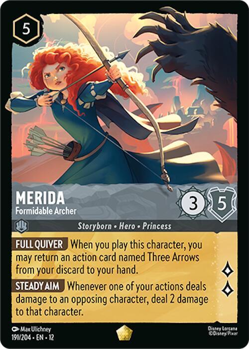 Merida - Formidable Archer [191/204] (Wilds Unknown)