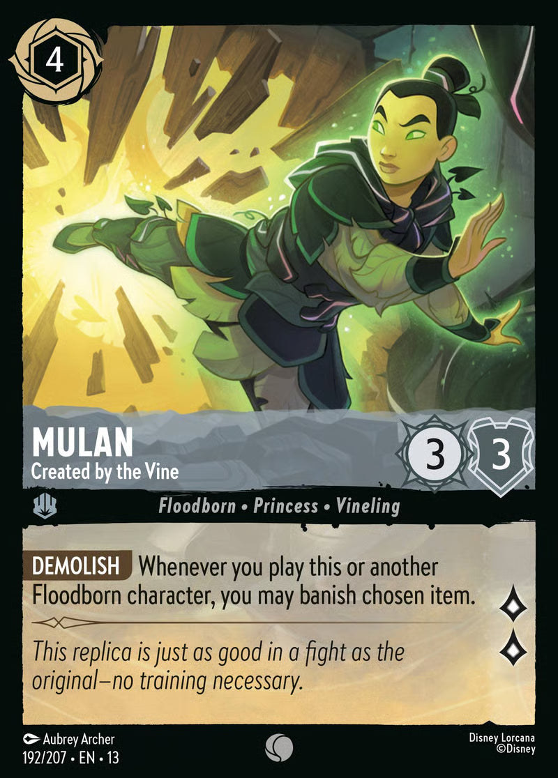 Mulan - Created by the Vine [192EN13] (Attack of the Vine)
