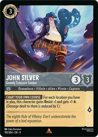 John Silver — Greedy Treasure Seeker [192EN9] (Fabled)