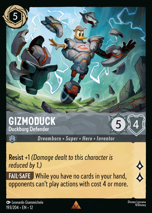 Gizmoduck - Duckburg Defender [193EN12] (Wilds Unknown)