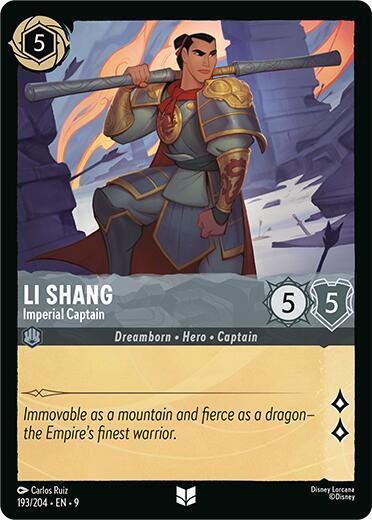 Li Shang — Imperial Captain [193EN9] (Fabled)