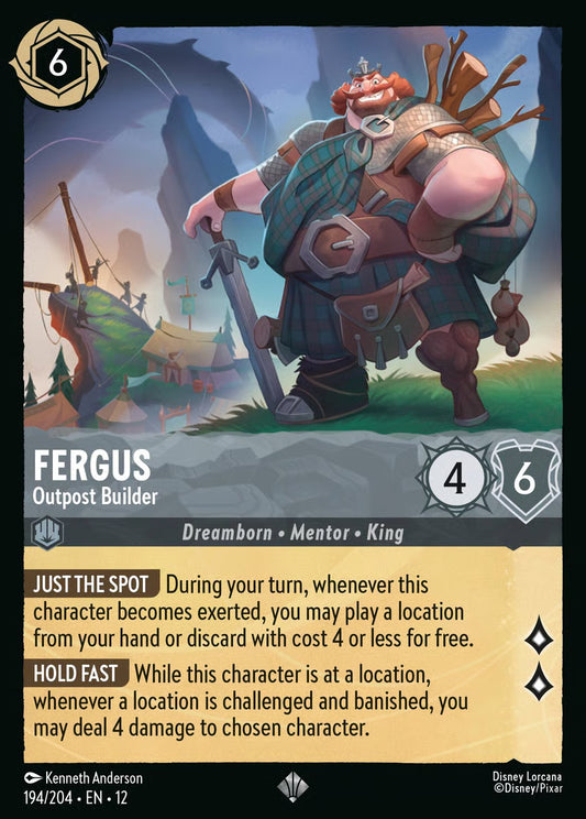 Fergus - Outpost Builder [194EN12] (Wilds Unknown)