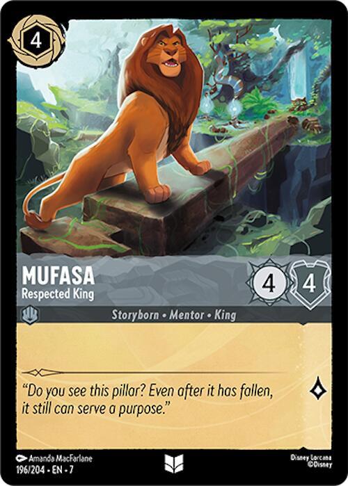 Mufasa — Respected King [196EN7] Archazia's Island