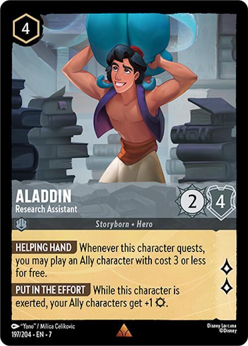 Aladdin — Research Assistant [197EN7] Archazia's Island