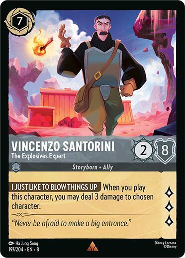 Vincenzo Santorini - The Explosives Expert [197EN8] (Reign of Jafar)
