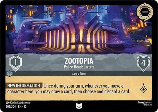 Zootopia – Police Headquarters [203EN10] (Whispers In The Well)