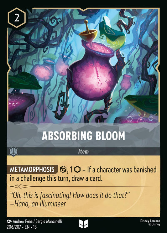 Absorbing Bloom [206EN13] (Attack of the Vine)