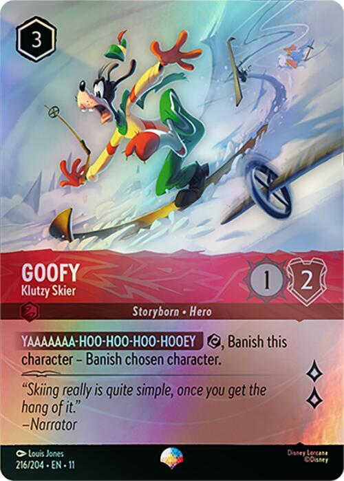 Goofy - Klutzy Skier (Epic) [216/204] (Winterspell)