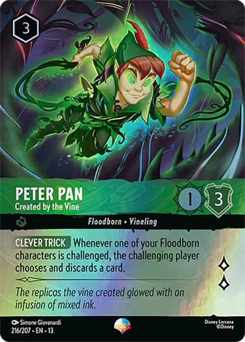 Peter Pan - Created by the Vine (Epic) [216/207] (Attack of the Vine!)