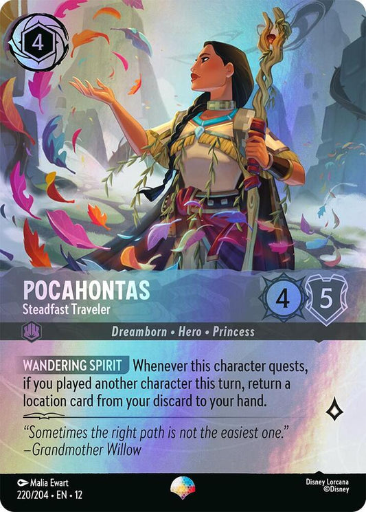 Pocahontas - Steadfast Traveler (Epic) [220/204] (Wilds Unknown)