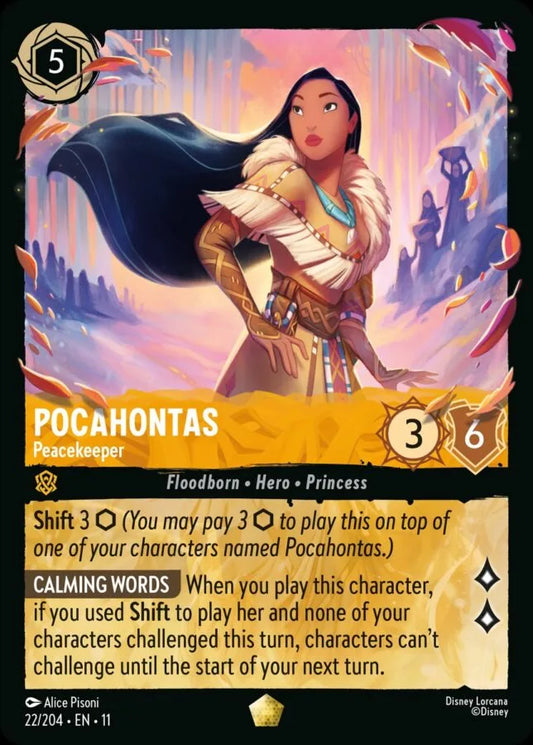 Pocahontas - Peacekeeper [22/204] (Winterspell) Foil