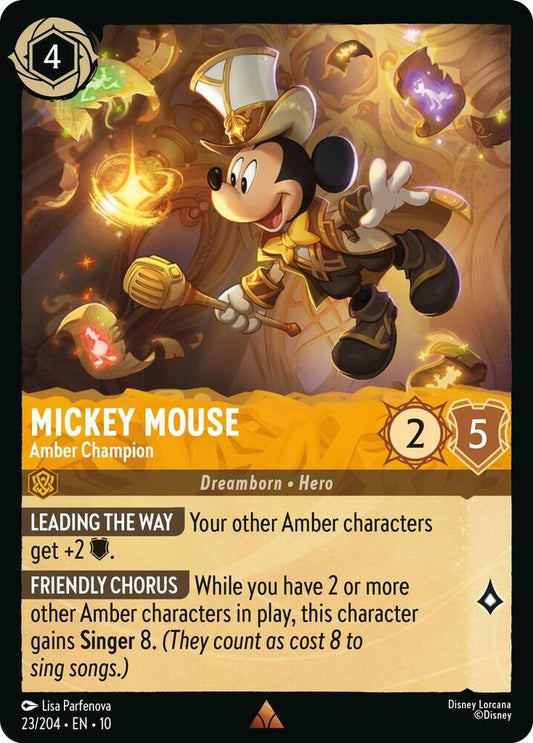 Mickey Mouse - Amber Champion [23EN10] (Whispers In The Well)