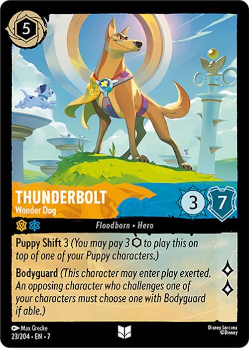 Thunderbolt — Wonder Dog [23EN7] (Archazia's Island)