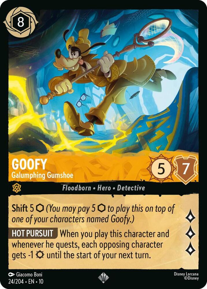 Goofy - Galumphing Gumshoe [24EN10] (Whispers In The Well)