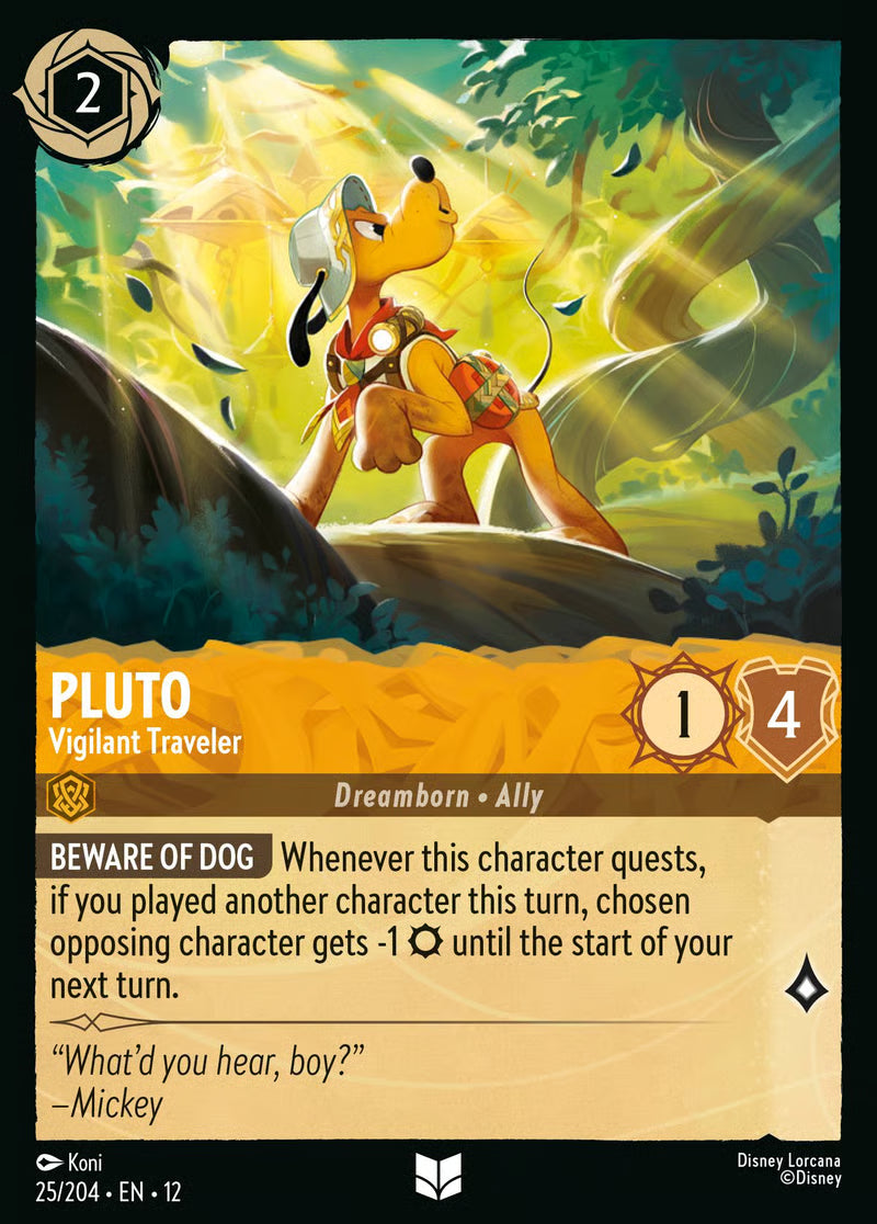 Pluto - Vigilant Traveler [25EN12] (Wilds Unknown)