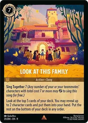 Look at This Family [25EN9] (Fabled)