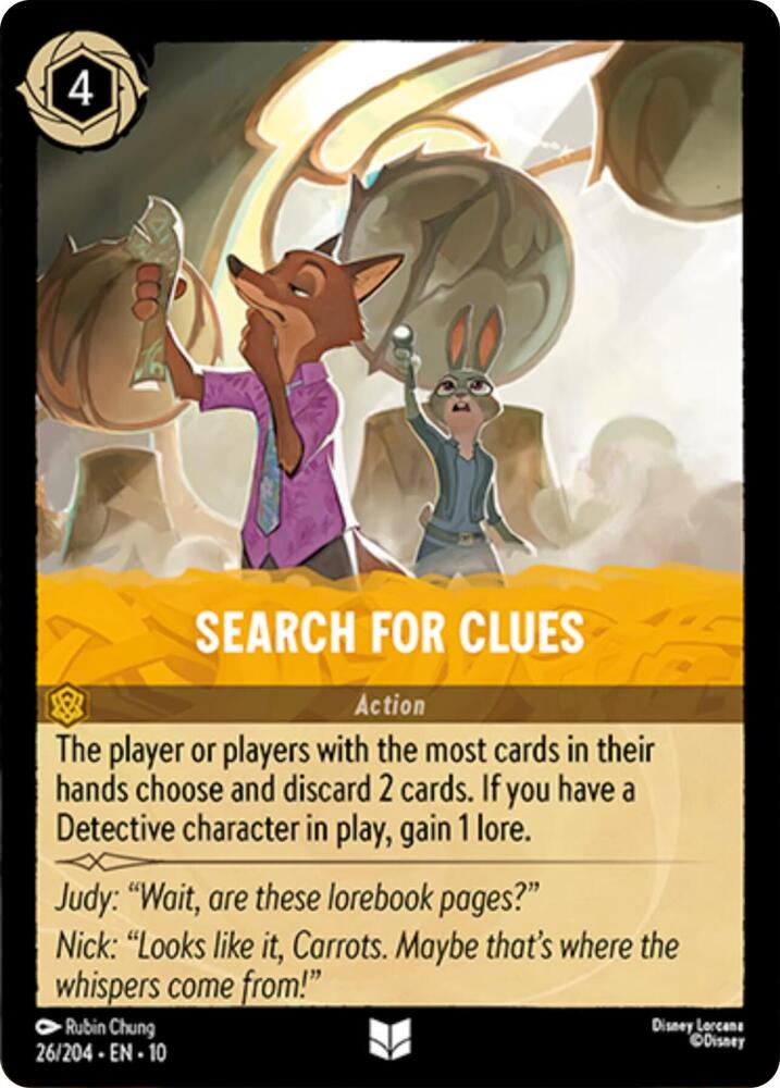 Search For Clues [26EN10] (Whispers In The Well)