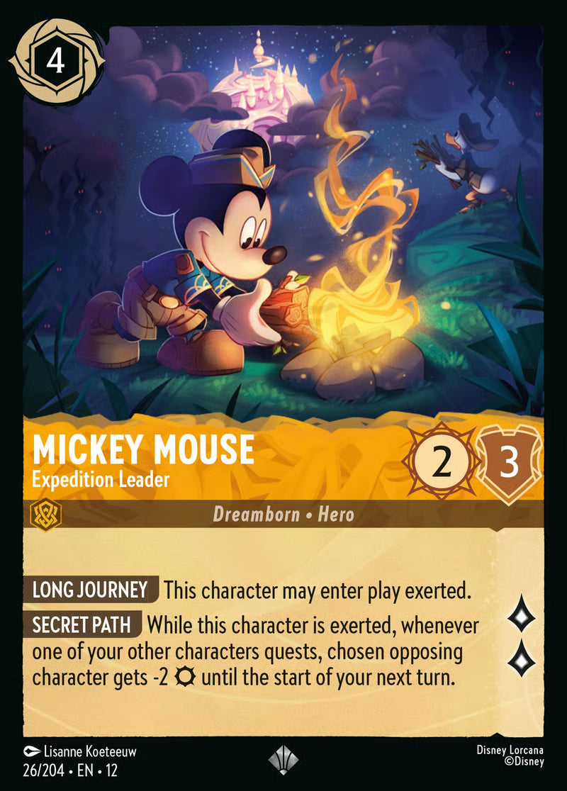 Mickey Mouse - Expedition Leader [26EN12] (Wilds Unknown)