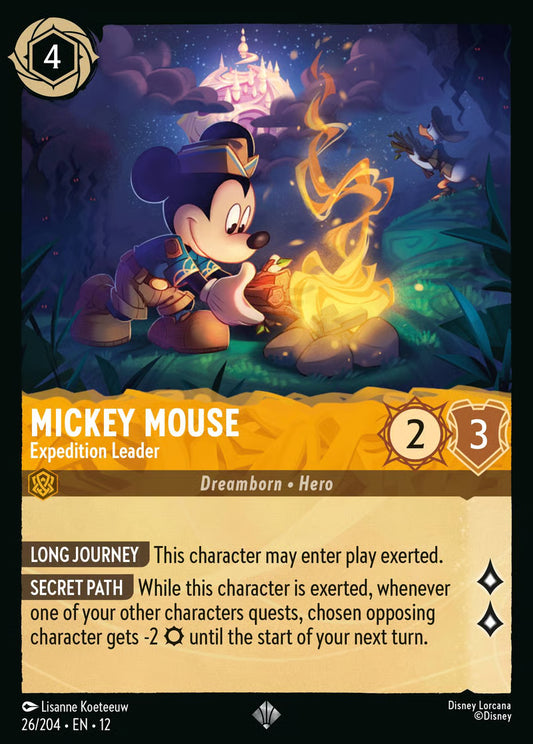 Mickey Mouse - Expedition Leader [26EN12] (Wilds Unknown)