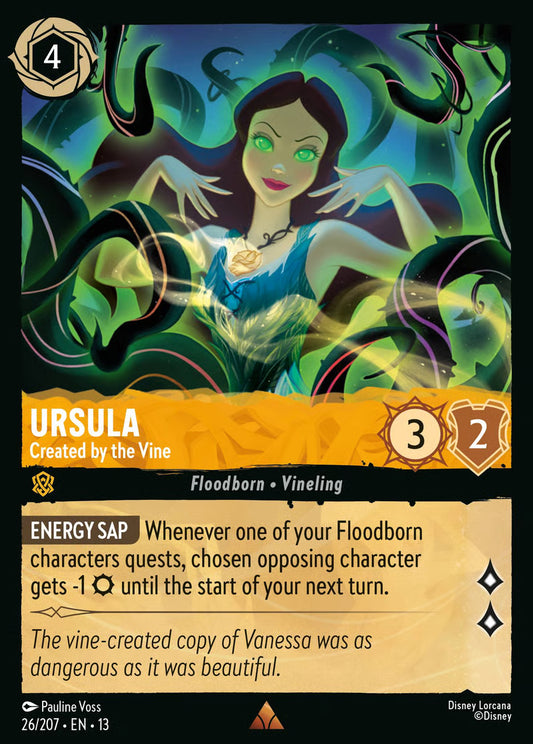 Ursula - Created by the Vine [26EN13] (Attack of the Vine)