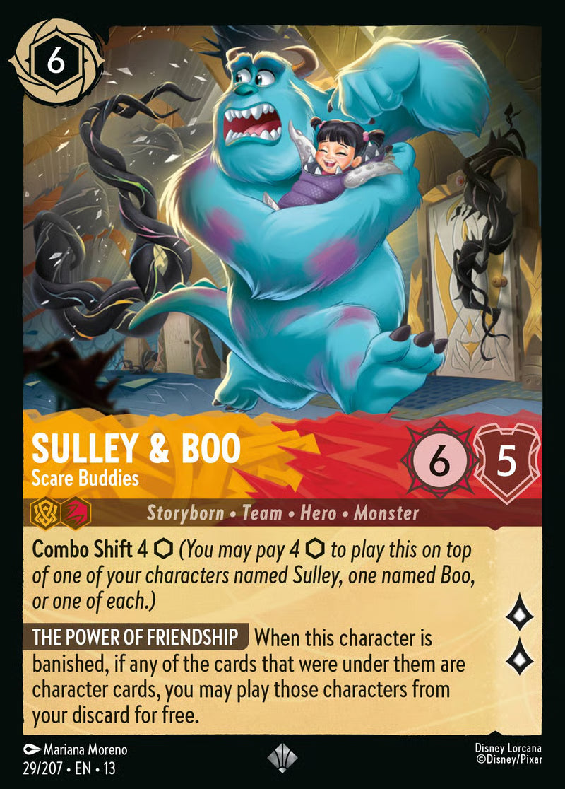 Sulley & Boo - Scare Buddies [29EN13] (Attack of the Vine)