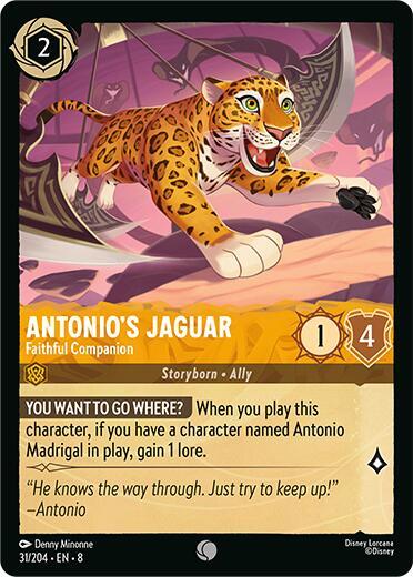 Antonio’s Jaguar — Faithful Companion [31EN8] (Reign of Jafar)
