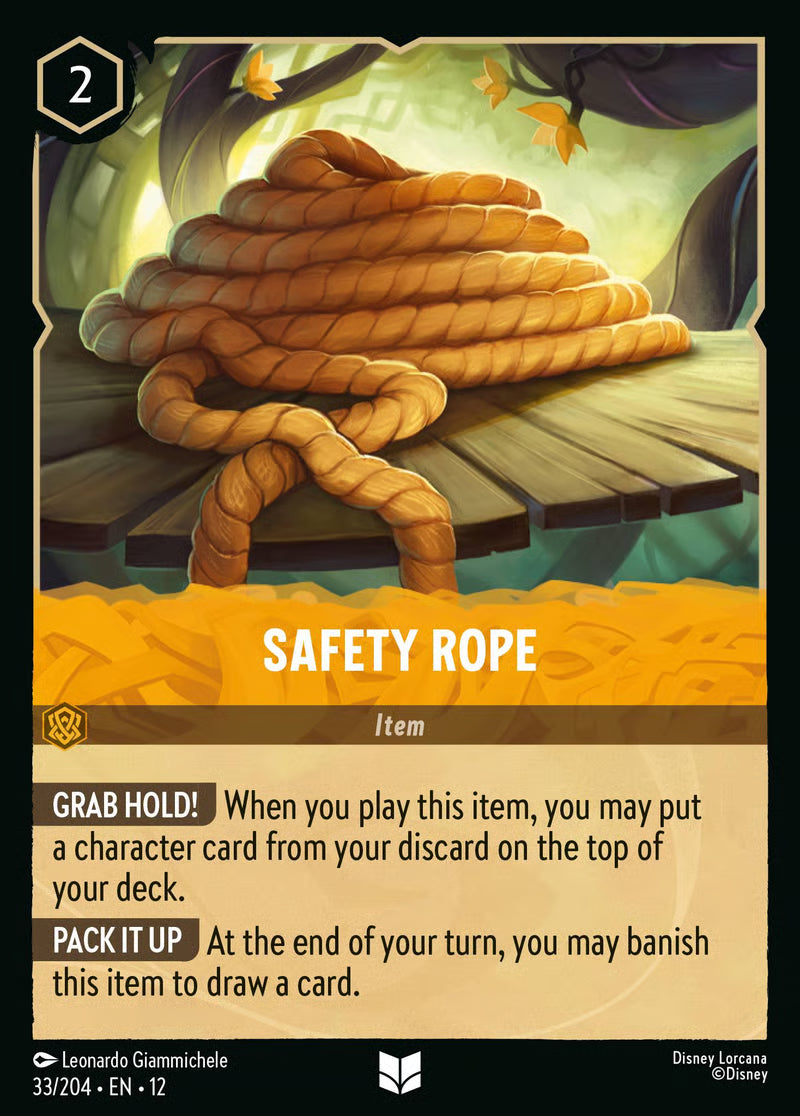 Safety Rope [33EN12] (Wilds Unknown)