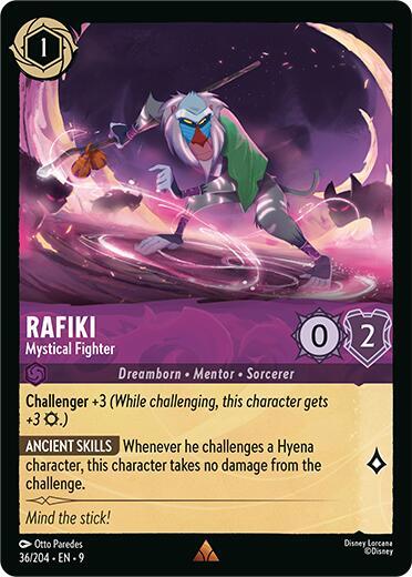 Rafiki — Mystical Fighter [36EN9] (Fabled)