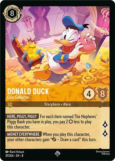 Donald Duck - Coin Collector [37EN8] (Reign of Jafar)