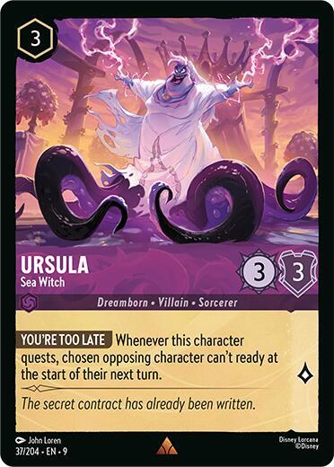 Ursula — Sea Witch [37EN9] (Fabled)