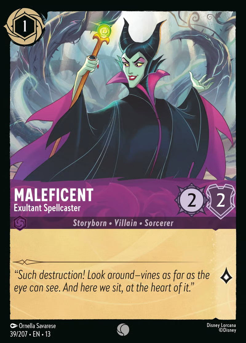 Maleficent - Exultant Spellcaster [39EN13] (Attack of the Vine)