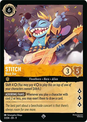 Stitch - Rock Star [3EN9] (Fabled)