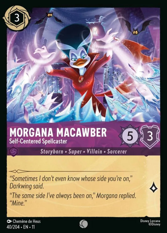 Morgana Macawber — Self-Centered Spellcaster [40EN11] Winterspell