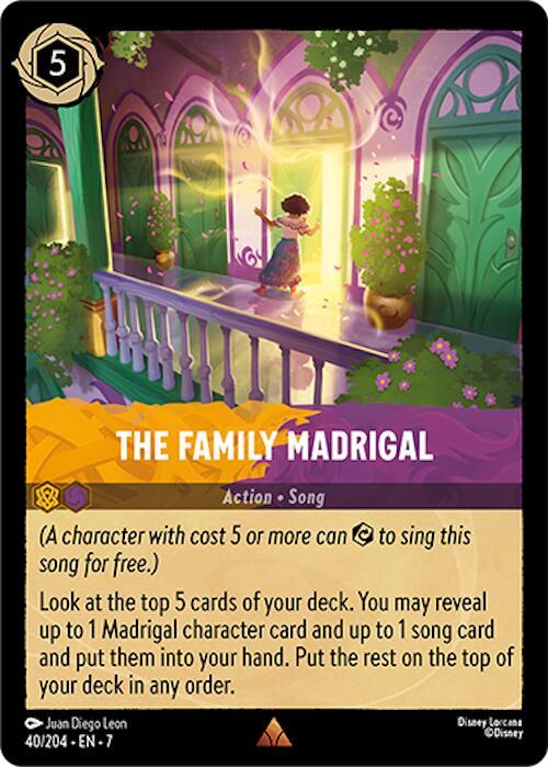 The Family Madrigal  [40EN7] (Archazia's Island)