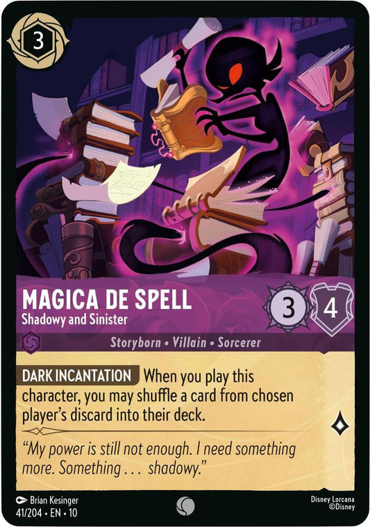 Magica De Spell - Shadowy and Sinister [41EN10] (Whispers In The Well)