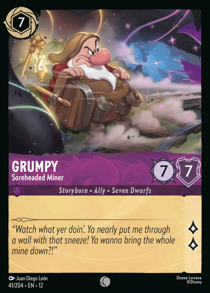 Grumpy - Soreheaded Miner [41EN12] (Wilds Unknown)