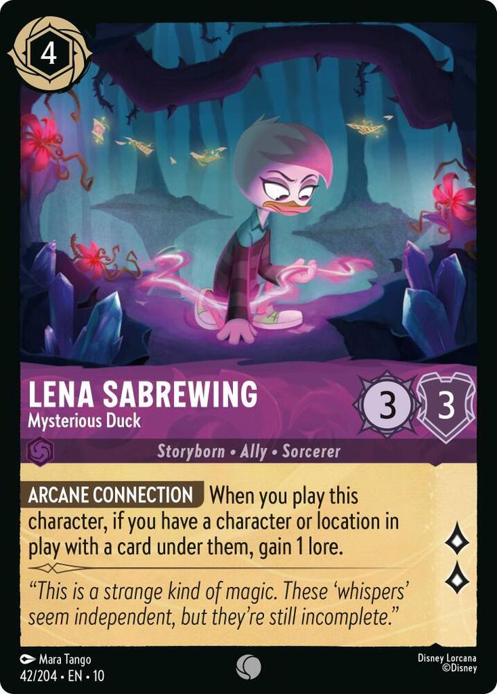 Lena Sabrewing - Mysterious Duck [42EN10] (Whispers In The Well)