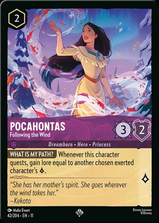 Pocahontas — Following the Wind [42EN11] Winterspell