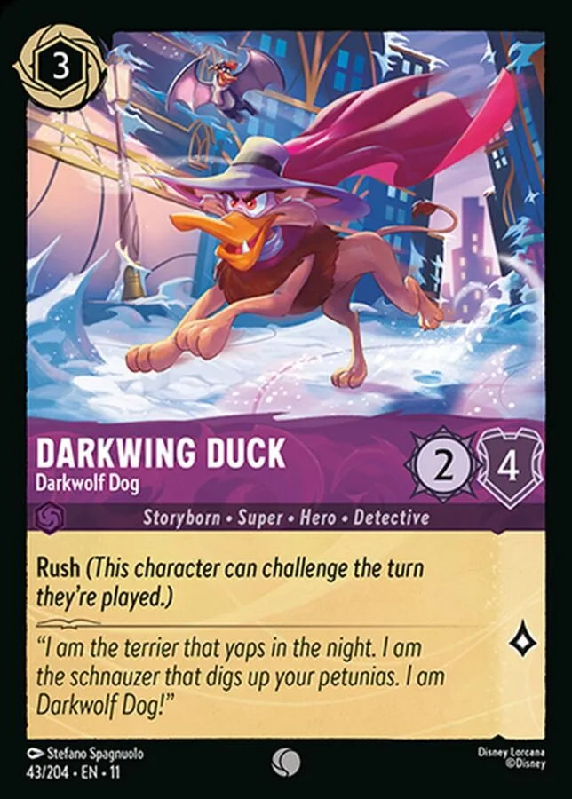Darkwing Duck — Darkwolf Dog [43EN11] Winterspell