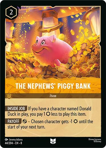 The Nephews’ Piggy Bank [44EN8] (Reign of Jafar)