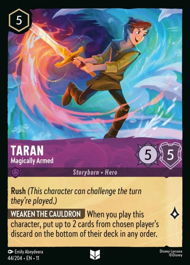 Taran — Magically Armed [44EN11] Winterspell