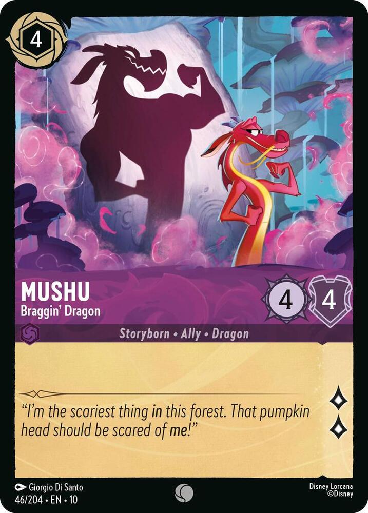 Mushu - Braggin' Dragon [46EN10] (Whispers In The Well)