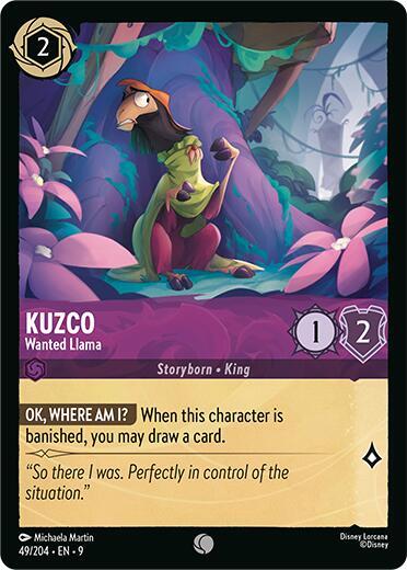 Kuzco — Wanted Llama [49EN9] (Fabled)