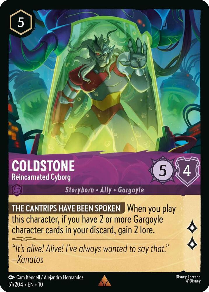 Coldstone - Reincarnated Cyborg [51EN10] (Whispers In The Well)