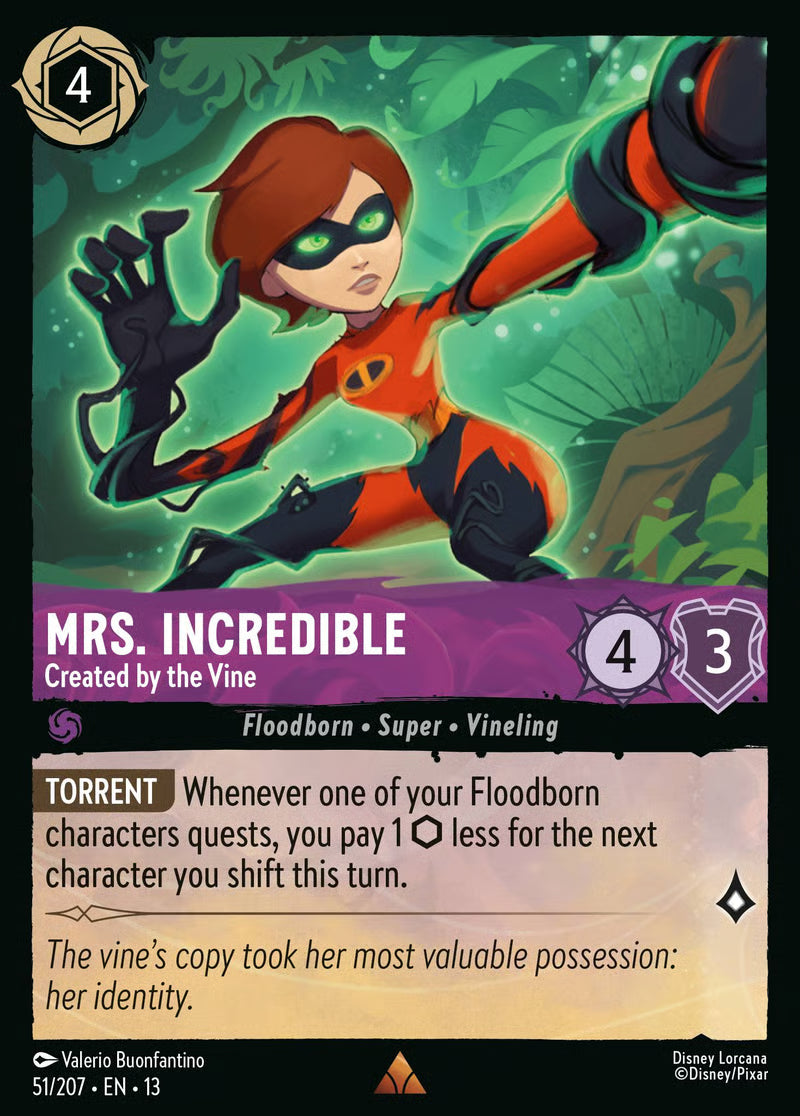 Mrs. Incredible - Created by the Vine [51EN13] (Attack of the Vine)
