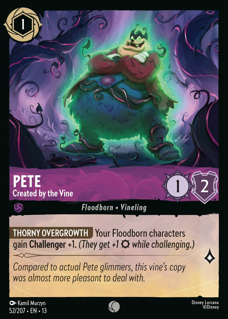 Pete - Created by the Vine [52EN13] (Attack of the Vine)