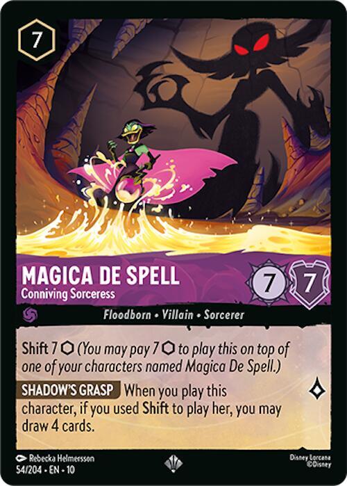 Magica De Spell - Conniving Sorceress [54EN10] (Whispers In The Well)