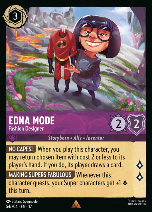 Edna Mode - Fashion Designer [54EN12] (Wilds Unknown)