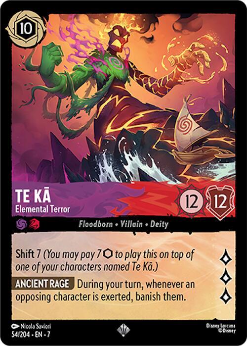Te Ka - Elemental Terror [54EN7] (Archazia's Island)
