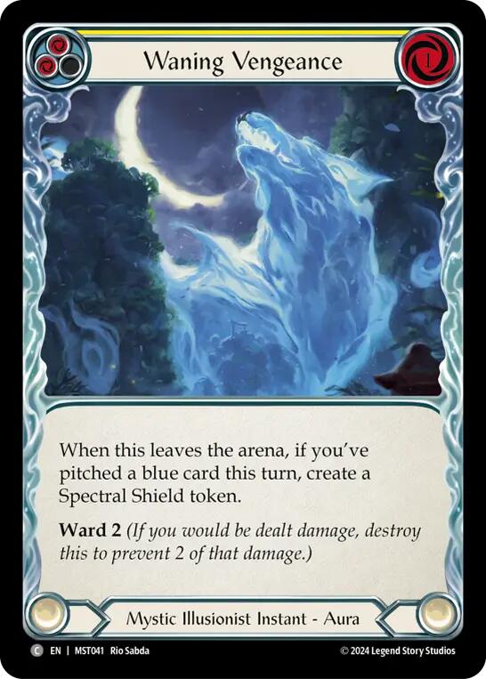 Waning Vengeance (Yellow)